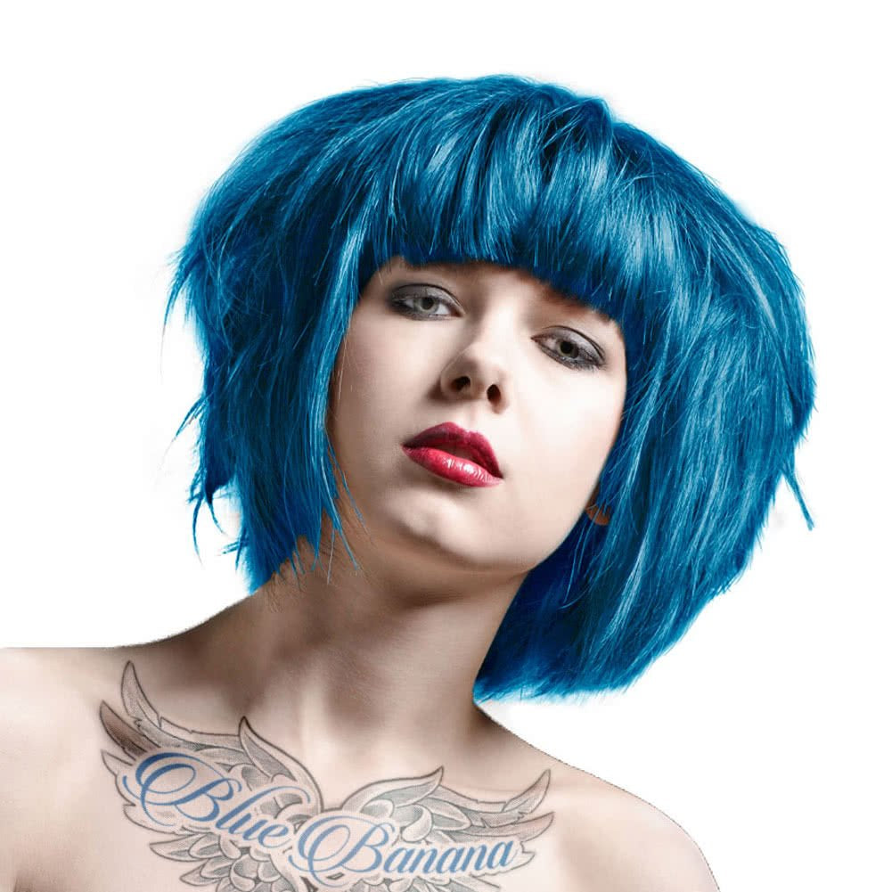 La Riché Oeillet Rose, 1 paquet (100 ml) Teinture capillaire Naty Shop Bleu 88 Ml (paquet de 2)
