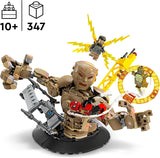 LEGO Marvel Spider-Man contre. Sandman : Showdown Superhero Toy avec figurines, dont lézard et jeu de rôle électrique, cadeau pour les amateurs d'action, garçons et filles 76280 Jeux de construction Besuche den LEGO-Store