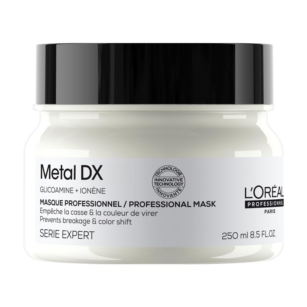 L'Oréal Professionnel Pour cheveux colorés, Couleurs et brillance éclatantes, Gamme Expert, Masque capillaire Metal DX Naty Shop Metal mask Dx