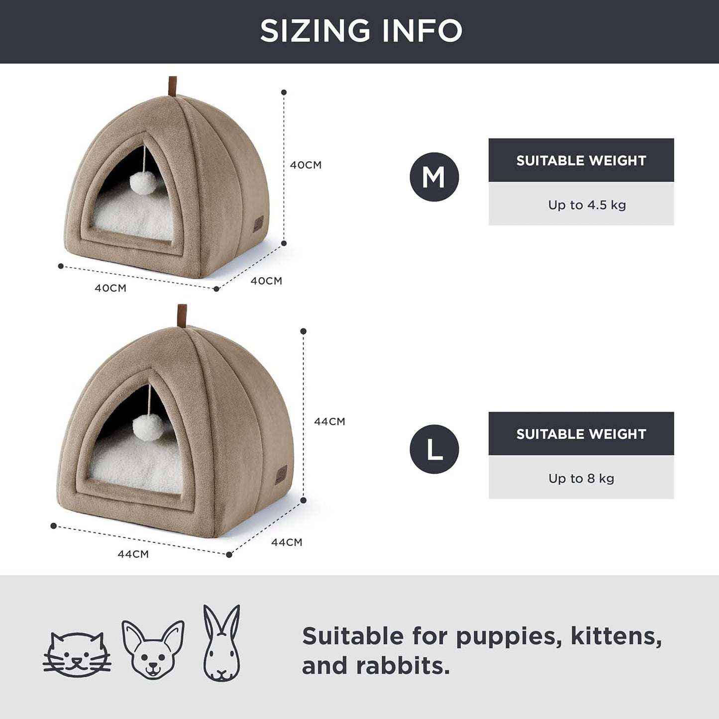 Couvertures et meubles, Animaux, Grottes et maisons, Chats, Lits pour chats, Chats - Lits, Matelas