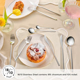 Karaca Focus Elegance, set de couverts 84 pièces, 12 personnes Cuisine Naty Shop