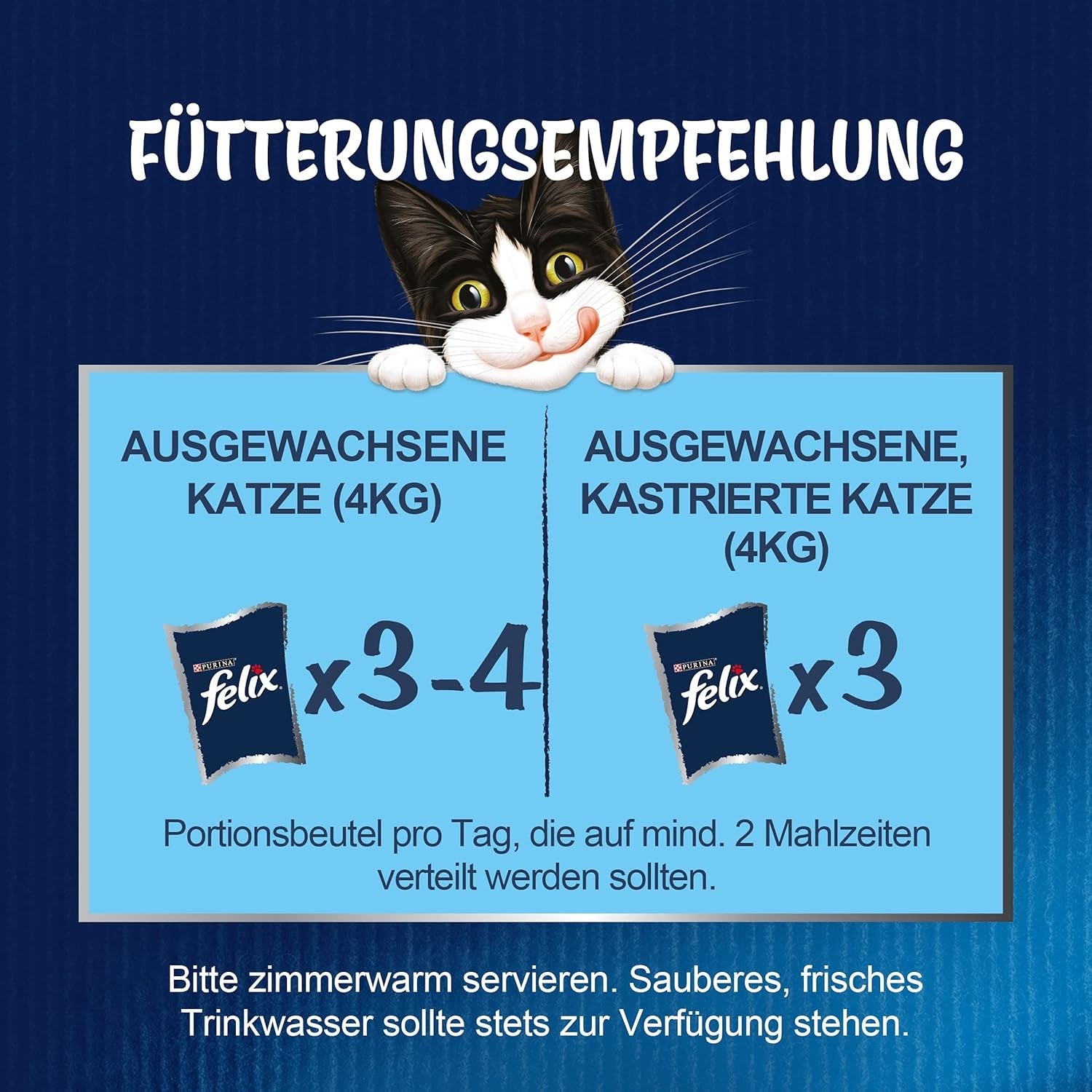 Felix Sensations Sauces Nourriture humide pour chat, mélange de poissons assortis, paquet de 6 (6 x 12 sachets de 85 g chacun)