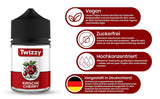 Arôme alimentaire Twizzy Cerise - 60 ml - Saveur intense - Idéal pour la pâtisserie Arômes Naty Shop