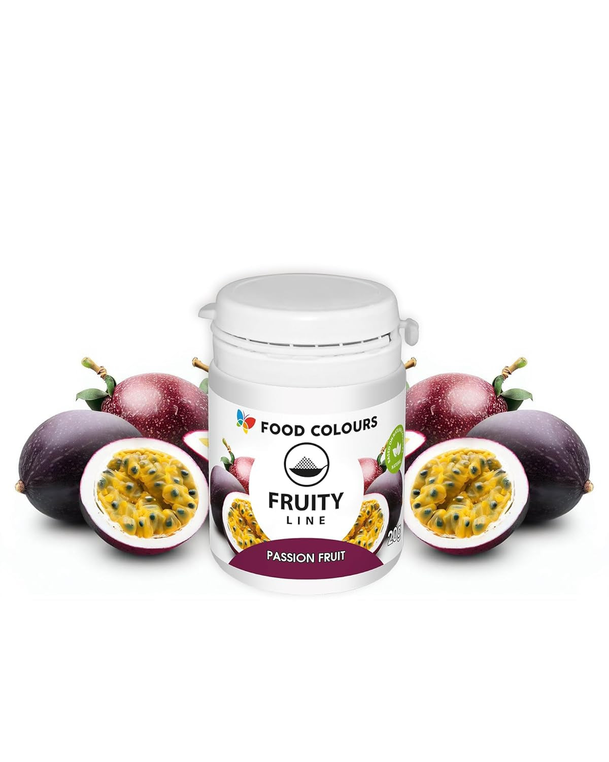 Colorant alimentaire en poudre colorant naturel Fruity Line BLEUET 20G colorant naturel en poudre pour crèmes glaçage pâte éponge en poudre colorant alimentaire pour boissons gelées