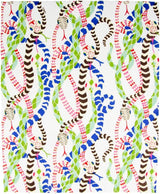 Serviettes de table Serpentine, blanches, 15 par paquet