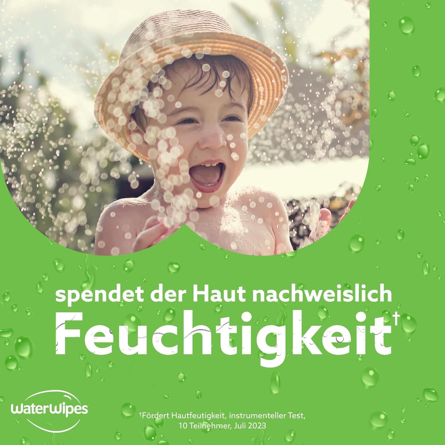 Waterwipes Lingettes hydratantes et nettoyantes pour bébé à 99% d'eau et d'extrait d'aloe vera Lingettes humides visage et corps Naty Shop