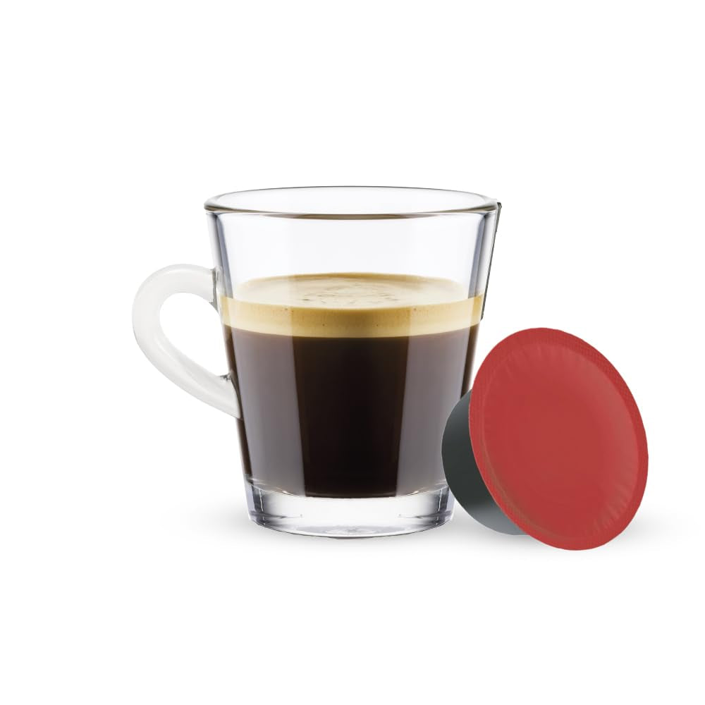 -Capseln compatible Kaffee Lavazza® – Corposo – 16 Kapseln (Packung mit 3)