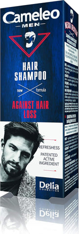 Cameleo Men - Shampoing pour hommes contre la chute des cheveux, 150 ml Soins capillaires Naty Shop Shampoing pour hommes contre la chute des cheveux