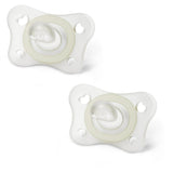 PHYSIOFORMA MINI SUSPENSION SOUPLE PURGE, LUMINEUSE, 2-6M, 100% SILICONE, 2 PCS.