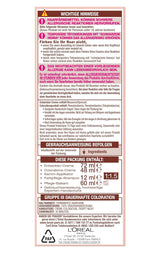 L'Oréal Paris Teinture capillaire permanente pour toutes les carnations, coloration sans ammoniaque, tons nude universels avec couverture complète des cheveux gris, Excellence Creme, no. 5U Châtain clair (marron), 1 pièce de teinture capillaire Naty Shop