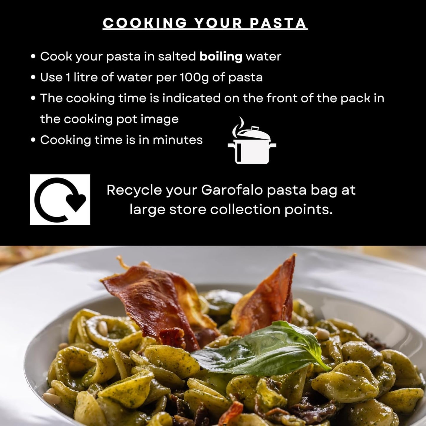 Pâtes Orecchiette, 500 g
