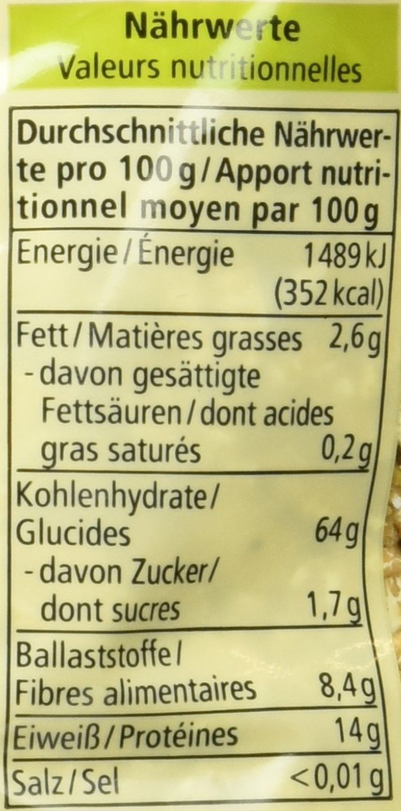 Flocons d'épeautre bio aux gros flocons, 500g