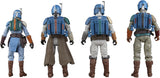 Star Wars Vintage Collection Mandalorian Shriek-Hawk, Pack de 4 Mandalorian, échelle 9,5 cm figurines Naty Shop