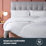 Couette Silentnight Hotel Collection 10,5 Tog - lit double, polyester, blanc Couettes et couettes Naty Shop