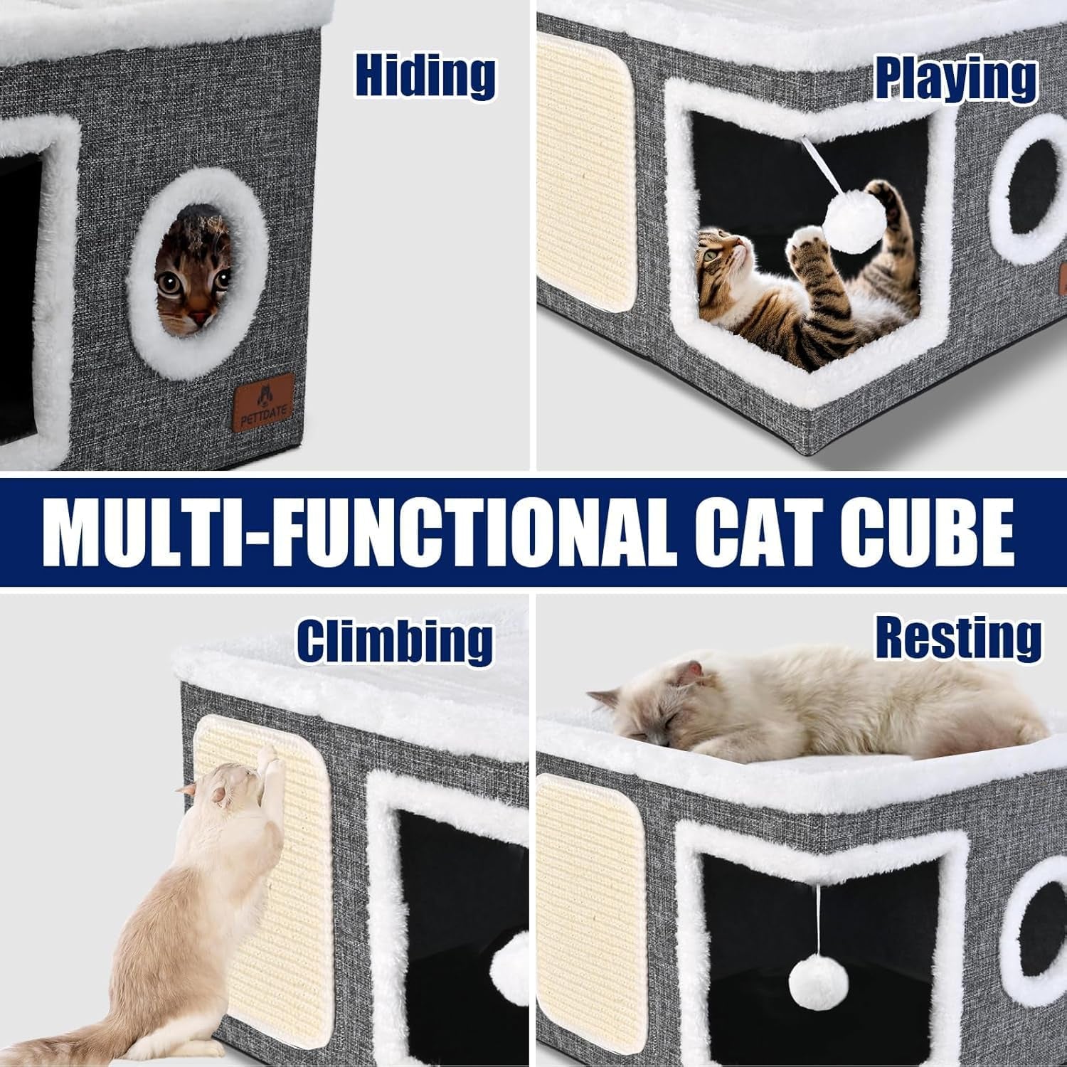 Couvertures et meubles, Animaux, Grottes et maisons, Chats, Lits pour chats, Chats - lits, matelas