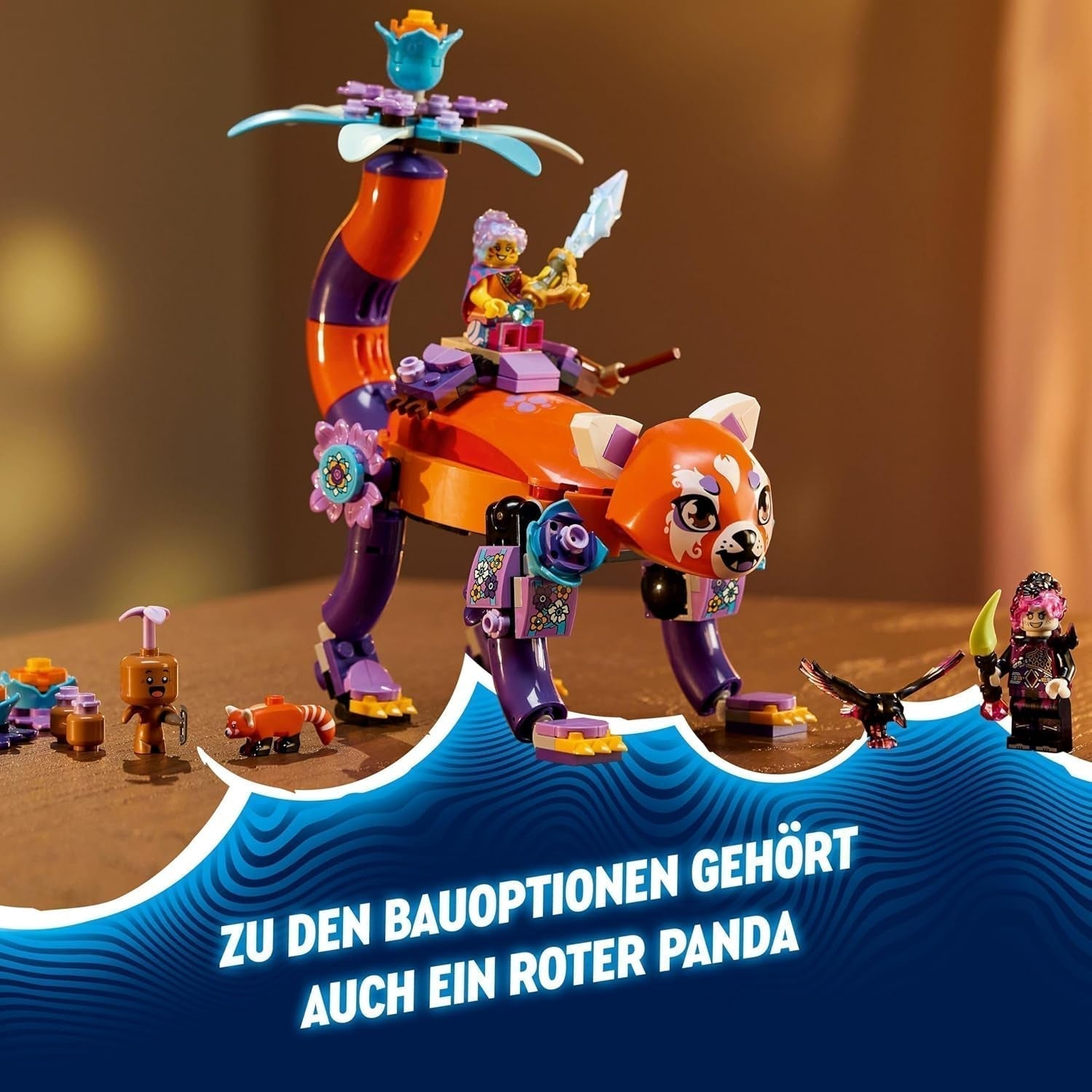 LEGO Dreamzzz 3-en-1 Izzies Dream Animals, œuf magique avec figurines d'Izzy et Dizzy et figurines d'animaux, ensemble de jeu fantastique, cadeau pour filles et garçons de 8 ans 71481 Ensembles de construction Besuche den LEGO-Store