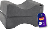 Oreiller orthopédique dorsal/lombaire Traumnacht avec noyau en mousse viscoélastique et housse en micropolaire douce pour la peau, certifié Oeko-Tex, fabriqué selon les normes de qualité allemandes