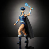 Figurine d'action Masterverse des Maîtres de l'Univers Env. 18 cm de haut, New Eternia Evil-Lyn, MOTU Toy Villainess, Sorcière, 30 points de mouvement, Baguette boule de cristal, Figurines JBP77 Naty Shop