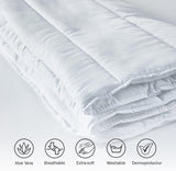 Couette en fibre Pikolin Home, Anti-acariens, Printemps, Été, 150 G, Couette, Hypoallergénique, Respirant, Différentes tailles, RF07 Couettes et couettes Naty Shop