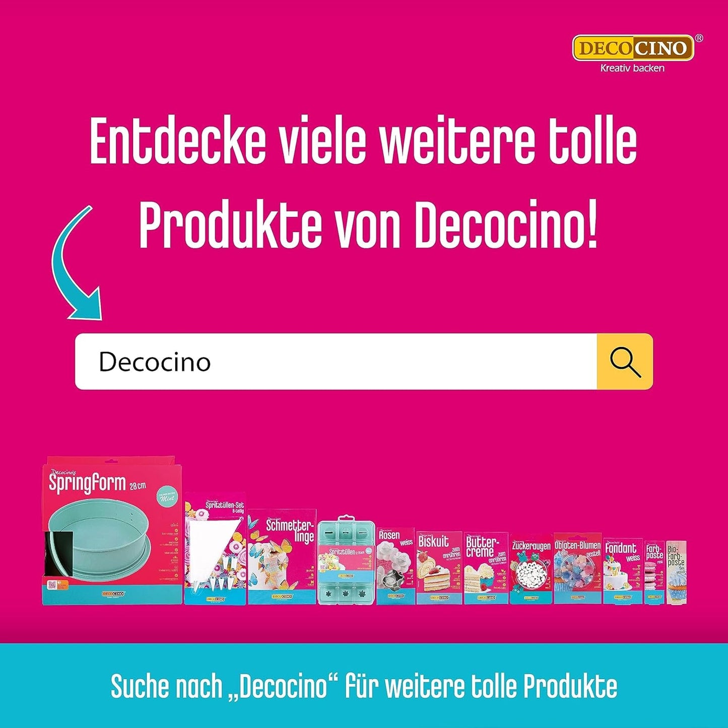 Pâte colorante rose DECOCINO - 20 g - Colorant alimentaire, idéal pour colorer gâteaux, fondants et crèmes - Sans acides gras azoïques ni gluten