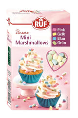RUF Mini Marshmallows, couleurs pastel, 45 grammes Naty Shop Mini Marshmallows 45 grammes