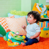 Bright Starts, volant jouet, pilote lumières et couleurs, avec musique, bruits de voiture, clignotants, levier de vitesses et plus Bebe Naty Shop Jouets
