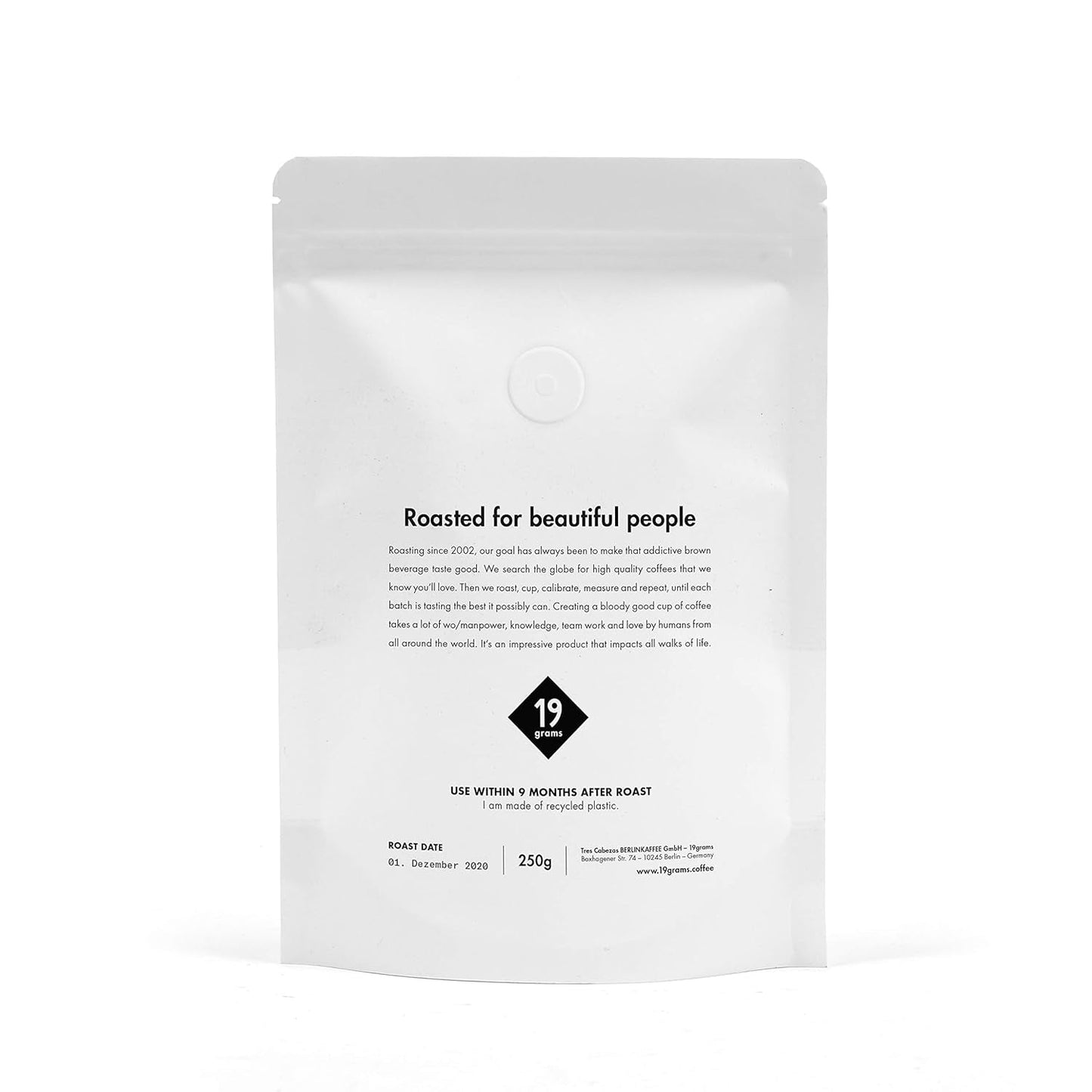 Italo Disco Expresso | 250g d'oie de Bohne | équitable et durable | frisch geröstet | Cafés à café 100 % Arabica | café de spécialité | 19 grammes de Kaffeerösterei