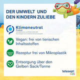 Tetesept Kids Dino - additif de bain pour enfants, mousse, colore le vert d'eau, 40 ml Naty Shop