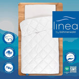 Böhmerwald Couette exclusive, camel, blanc, 135 X 200 Cm Couettes et quilts Naty Shop