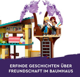 LEGO Friends Maison familiale Olly et Paisley, maison de poupée avec figurines et accessoires, ensemble maison à deux étages et cabane dans les arbres, cadeau créatif pour filles et garçons à partir de 7 ans 42620 Ensembles de construction Besuche an LEGO-Store