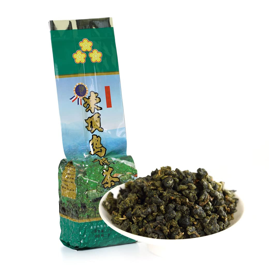 GOURTEA Taiwan Dong Ding Oolong Thé vert 250g / 8.8oz Thé vert Tung Ting Oolong de haute qualité Thé Oolong Dongding Thé Oolong de montagne