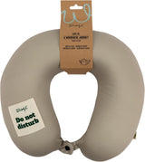 Mr Wonderful - Oreiller de voyage - Ne pas déranger - Oreiller de voyage avec bouton avant pour régler pendant l'utilisation Naty Shop Oreillers de voyage