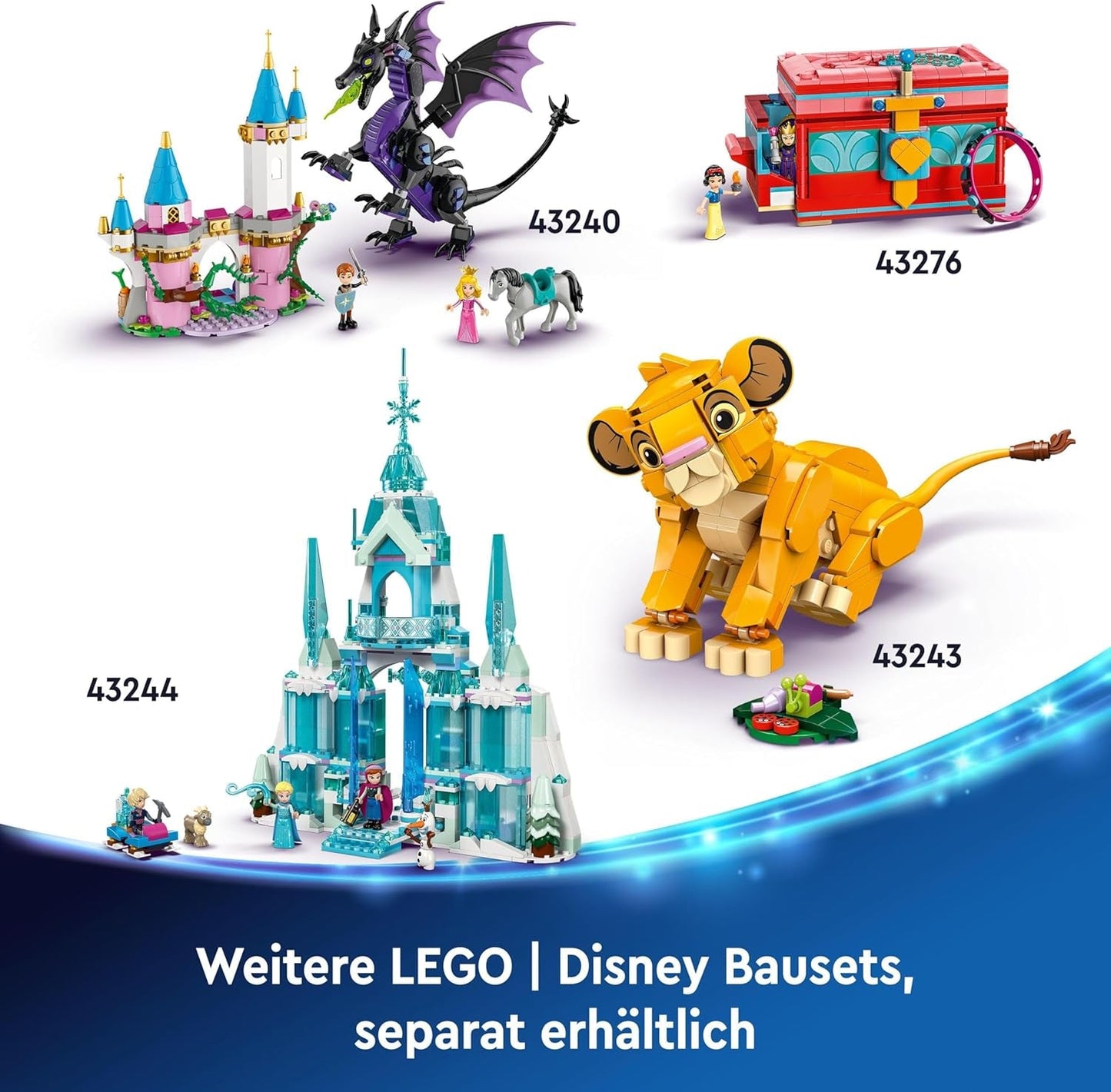 LEGO Ç€ Disney Encanto Magical House of Madrigals Maison de poupée pour enfants avec figurine Mirabel Play, jouet de construction pour filles et garçons à partir de 7 ans 43245 Jeux de construction Besuche den LEGO-Store