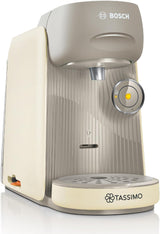 Machine à expresso à capsules Bosch Tassimo finesse TAS162E, 70 boissons, café plus intense sur simple pression d'un bouton, arrêt automatique, durable, dosage parfait, 1400 W, noir/noir