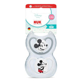 Sucettes NUK Perfect Match Air pour bébés | 6-18 mois | Sucettes orthodontiques qui favorisent la circulation de l'air et préviennent les éruptions cutanées causées par la salive | 95 % d'acceptation par les bébés** | Disney Mickey Mouse | Paquet de 2
