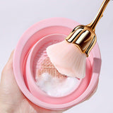 2 bacs de maquillage Blumen, 1 bac de lavage, un bac à ongles, un bac à maquillage pour fond de teint, un bac à maquillage pour ongles
