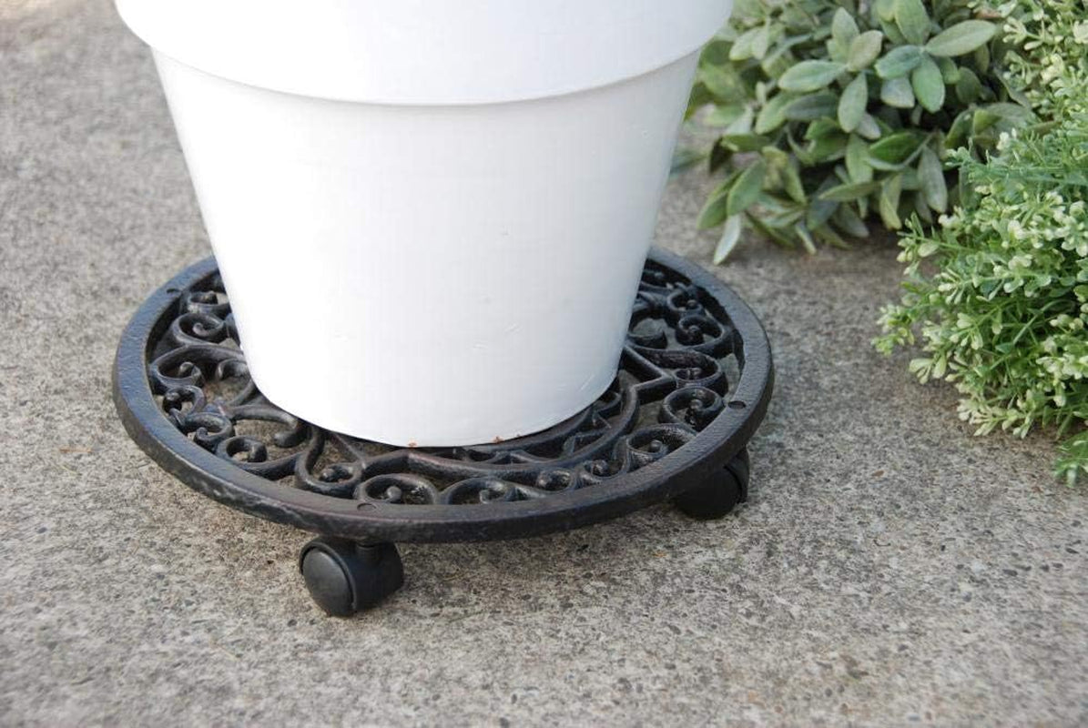 Support pour plantes, support pour fleurs de style antique, rond, diamètre env. 29 cm