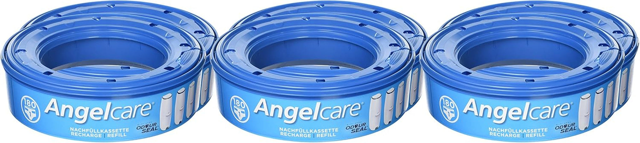 Boîte de recharge 2320 Plus 2017 (paquet de 6) et boîte de lingettes humides Pampers Harmony Aqua Baby, 720 lingettes (15 x 48), protection douce de la peau avec 99 % d'eau
