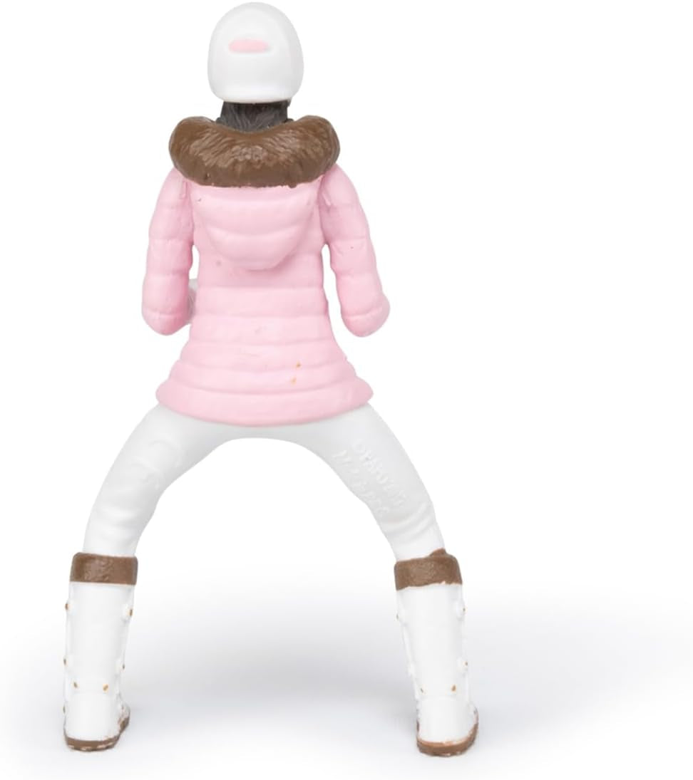 PAPO - Figurine Cheval - Rider Fashion Winter, passion de l'équitation, jouet pour enfants à partir de 3 ans. Figurines Naty Shop