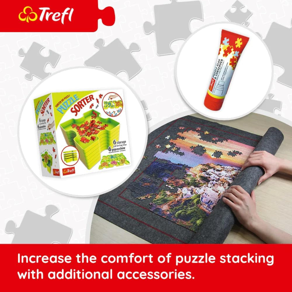 Trefl, Puzzle, Prague, République tchèque, 500 pièces, Qualité premium, Pour adultes et enfants de plus de 10 ans Puzzle Naty Shop