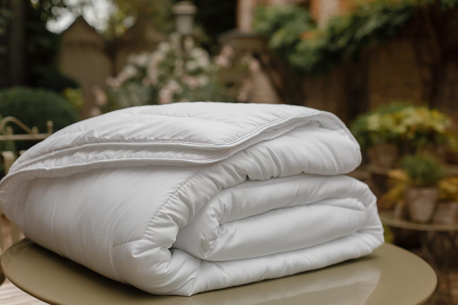 Couette 240 X 220 Cm | Coton biologique et laine mérinos | Chaud Lavable en machine à 30 °C Couettes et couettes Naty Shop