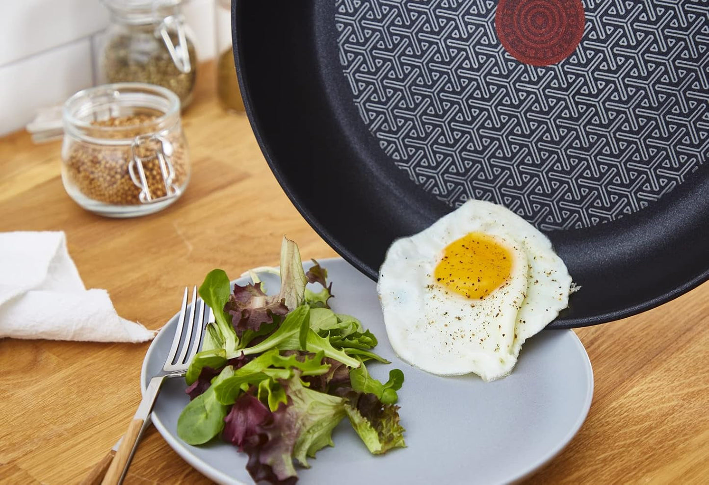 Tefal Duetto, indicateur de température Thermo-Spot Casseroles et poêles Naty Shop