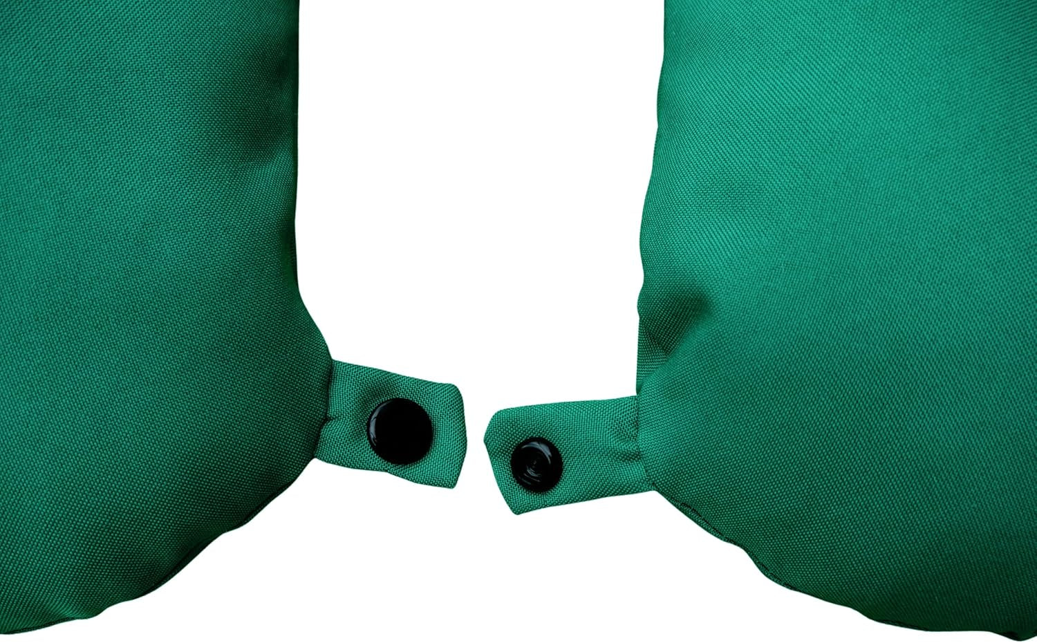 Lemos Home Oreiller cervical avec rembourrage en microfibre, oreiller de soutien du cou, oreiller de voyage confortable pour avion, voiture, bureau, idéal pour le camping, les vacances et les gadgets de voyage (vert menthe)