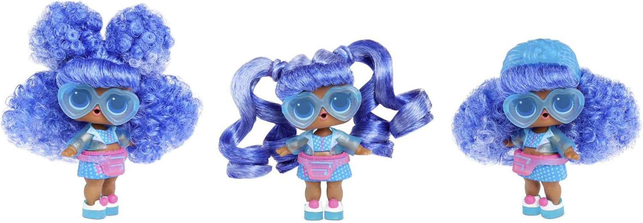 Poupées à collectionner LOL Surprise pour filles - Avec 15 surprises et coiffures différentes - #Hairvibes Dolls