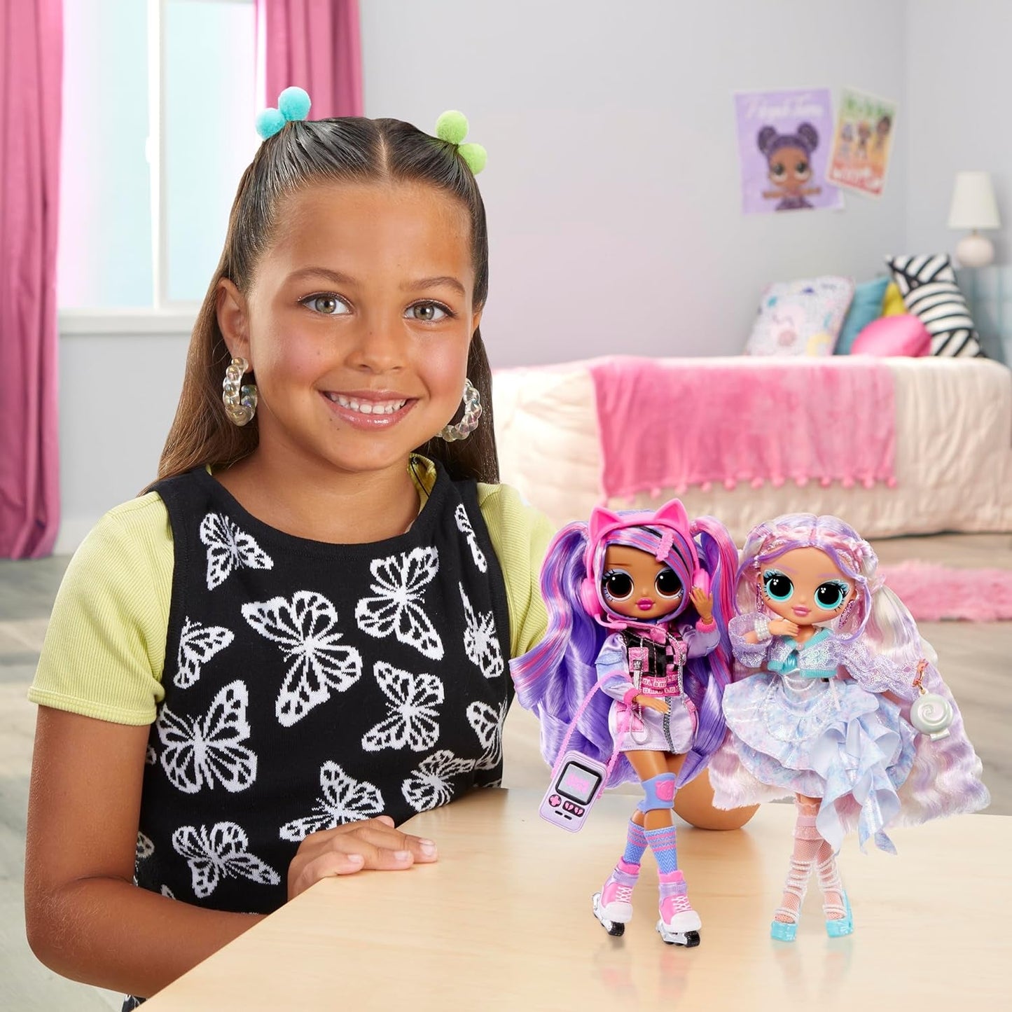 Mdr Surprise ! Poupée mannequin OMG Pearla avec 15 surprises - Poupée avec tenue et accessoires style sirène - À partir de 4 ans