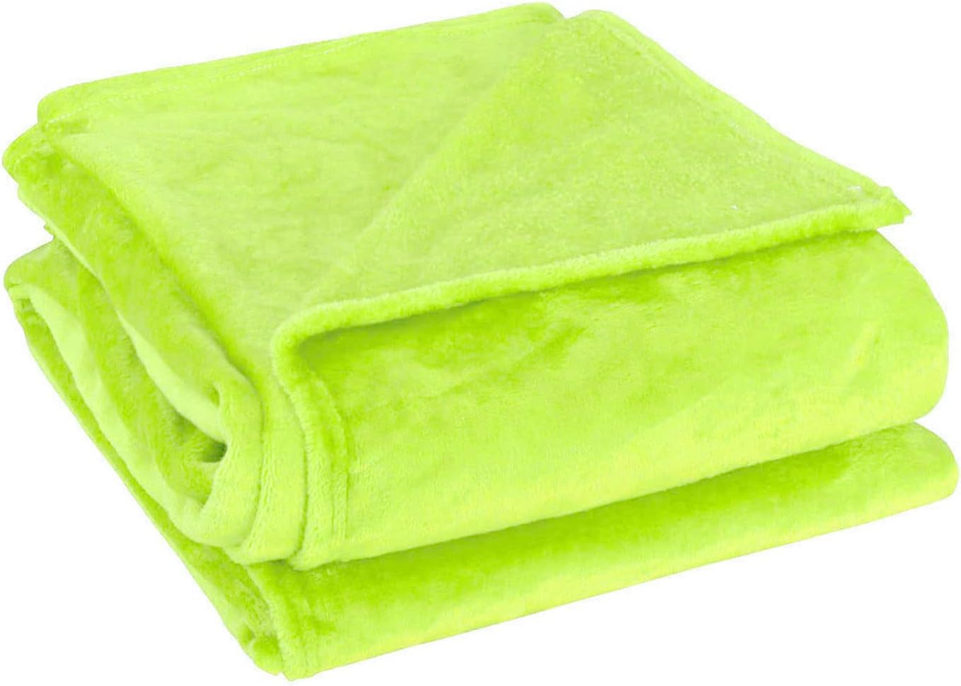 Sourcing Map Couverture douillette couvre-lit Couverture polaire douce et chaude comme couverture de canapé Couverture de canapé Salon et couverture câline Couverture en laine velours doux peluche pomme verte 150X200Cm Lits et couvertures uxcell Pomme verte 150X200Cm