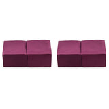 Saten Ser22104961 Cocktail, serviettes 20 X 20, 2 couches, pli 1/4, 100 serviettes, Punta-Punta, noir