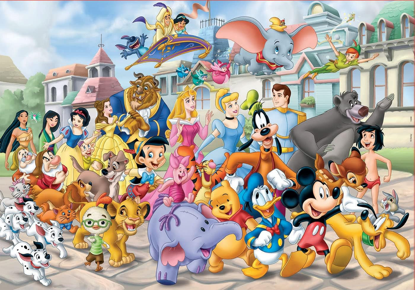 Educa - Casse-tête 200 pièces | Disney Parade, puzzle 200 pièces pour les enfants à partir de 6 ans, Disney World (13289) Puzzle Naty Shop