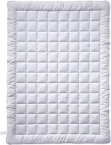 Billerbeck Vanessa Superlight couette - couette d'été - 155 X 220 Cm - couette en coton, couette rafraîchissante, couette d'été légère - 100% coton, blanc Couettes et couettes Naty Shop 135X200 Cm Lumière d'été