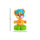 Jouet compteur renard Fisher-Price Sync Squad, jouet pour bébés et tout-petits avec musique et lumières interactives, dès 9 mois, version française, HYK94 Jucarii Bebe Naty Shop
